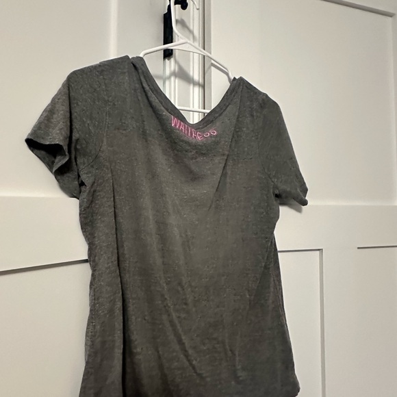 Women's Charcoal Graphic Tee - 'She is Messy, But She's Kind' - Picture 4 of 5